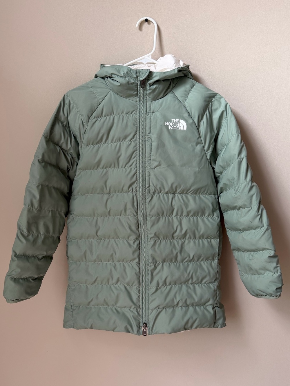 Girls' Reversible Perrito Parka, Color: Slate Moss, Size: L (12)